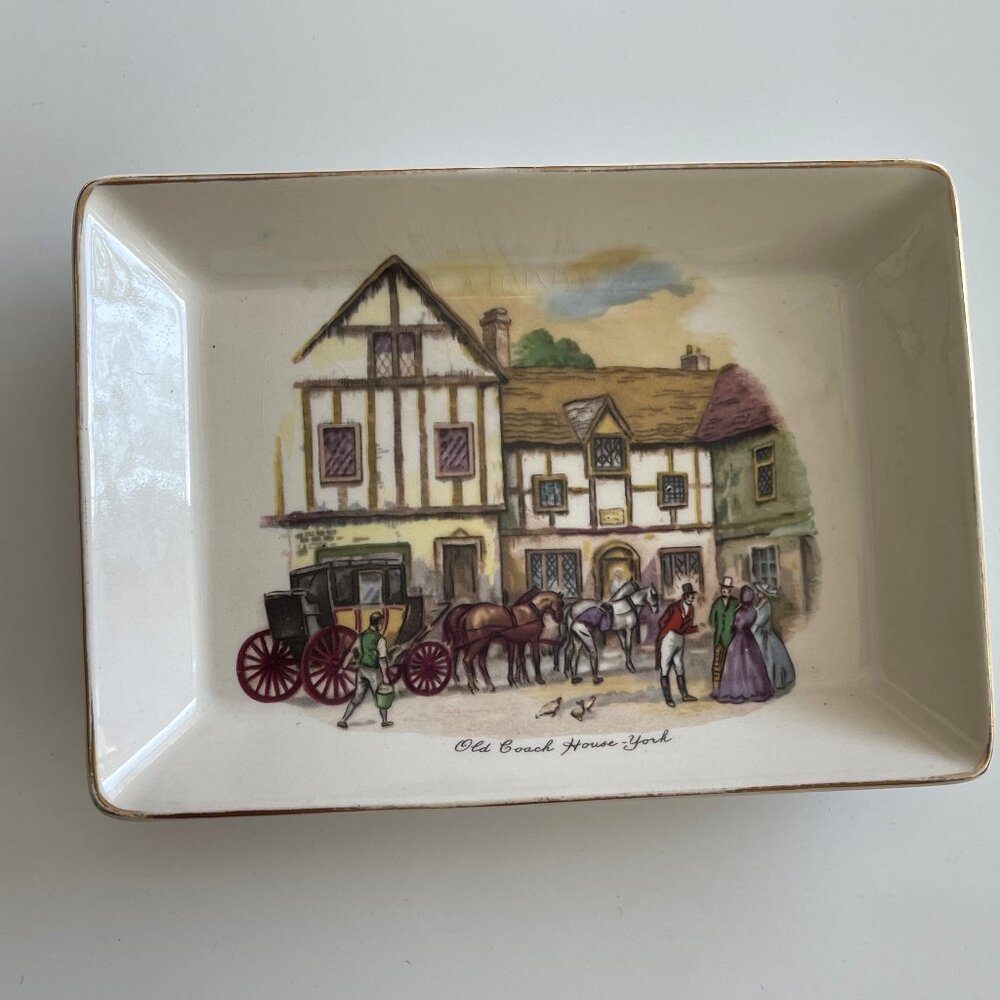 Vintage County Ware British Dish Bone China
